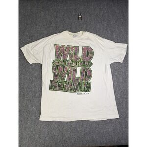 Vintage 90's Sierra Club Wild Should Remain Wild T-Shirt Size XL Single Stitch